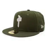 RDS NEW ERA HAT DYNASTY OLIVE/GREY