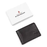 RDS WALLET GENUINE LEATHER black