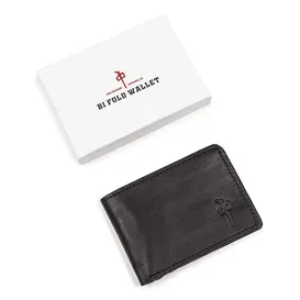 RDS WALLET GENUINE LEATHER black