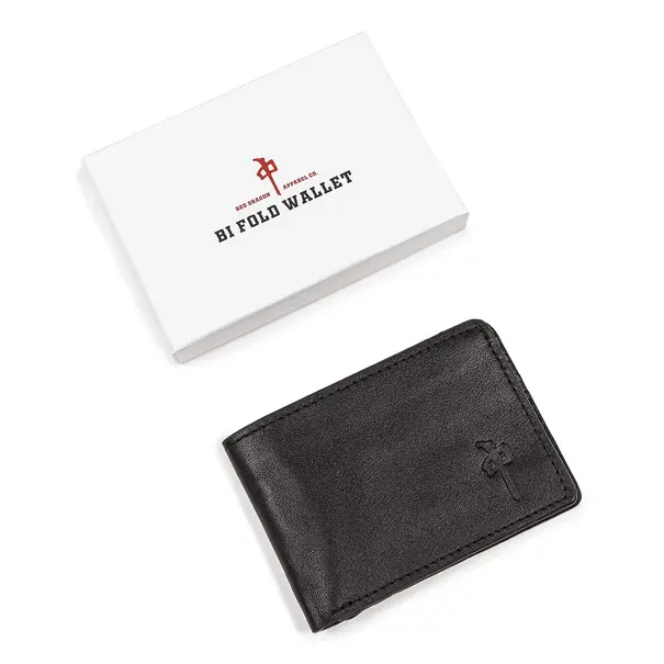 Red Dragon Apparel RDS WALLET GENUINE LEATHER black