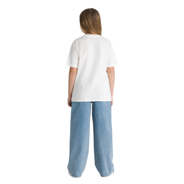 Vans Footwear BOYS CHECK-5 BAGGY DENIM PANT STONEWASH BLUE