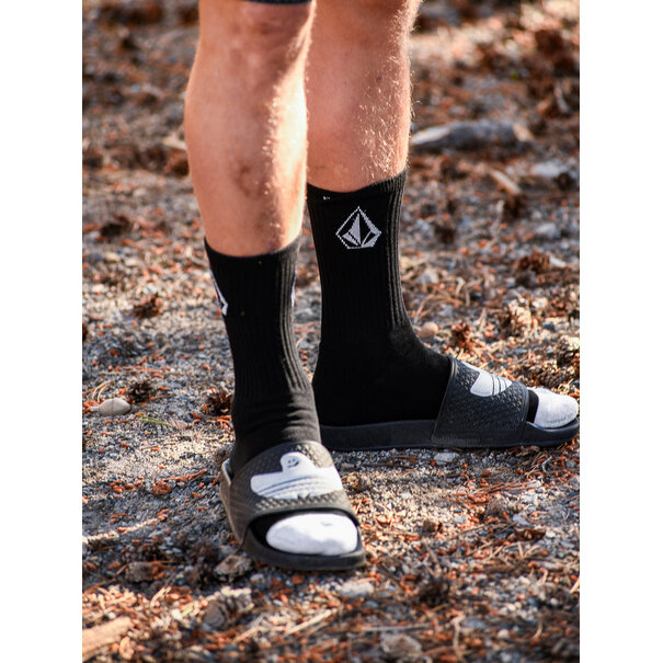 Volcom Volcom Full Stone Sock-3 Pack-Black