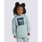 Vans Kids Dino Pullover Hoodie-Gray Mist