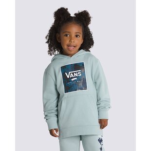 Vans Kids Dino Pullover Hoodie-Gray Mist