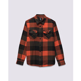 Vans Kids Box Flannel CLA - Black/Fiesta