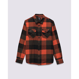 Vans Kids Box Flannel CLA - Black/Fiesta