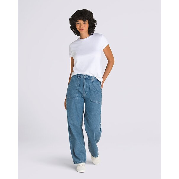 Vans Footwear Vans Womens Union Relaxed Carpenter Pant-Stonewash