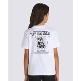 Vans Youth V Panda T- Shirt- White