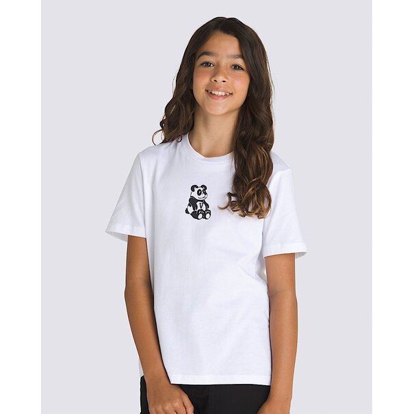 Vans Footwear Vans Youth V Panda T- Shirt- White