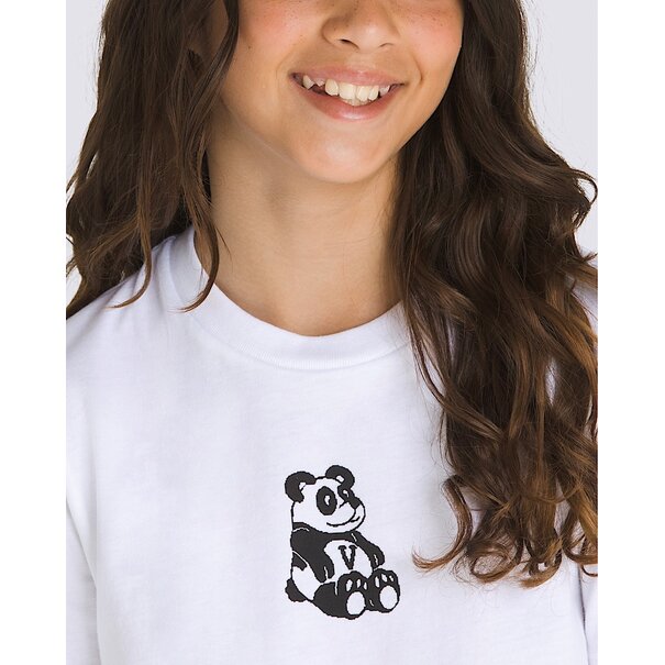 Vans Footwear Vans Youth V Panda T- Shirt- White