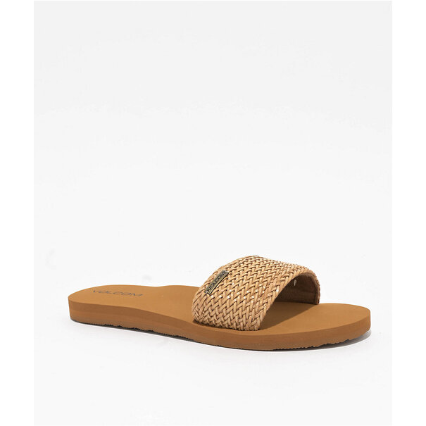 Volcom Volcom Simple Slide Braid-Cognac