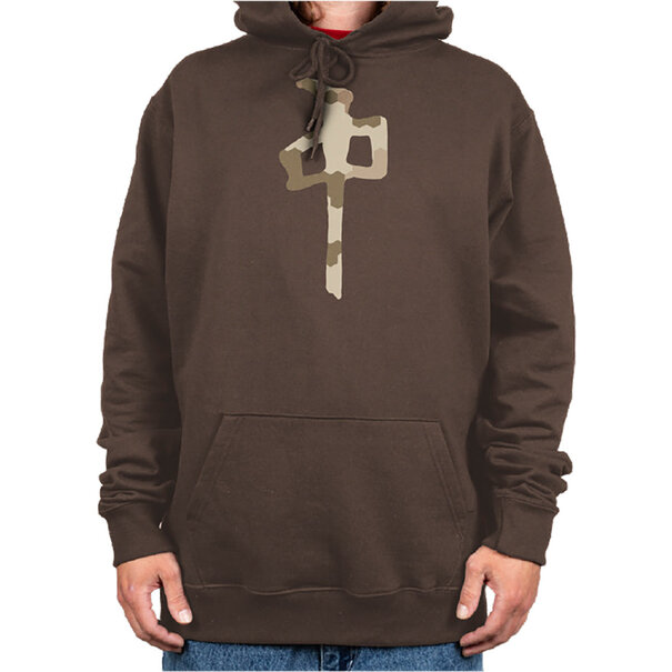 Red Dragon Apparel CANADA HOOD CHUN POLYGON BROWN