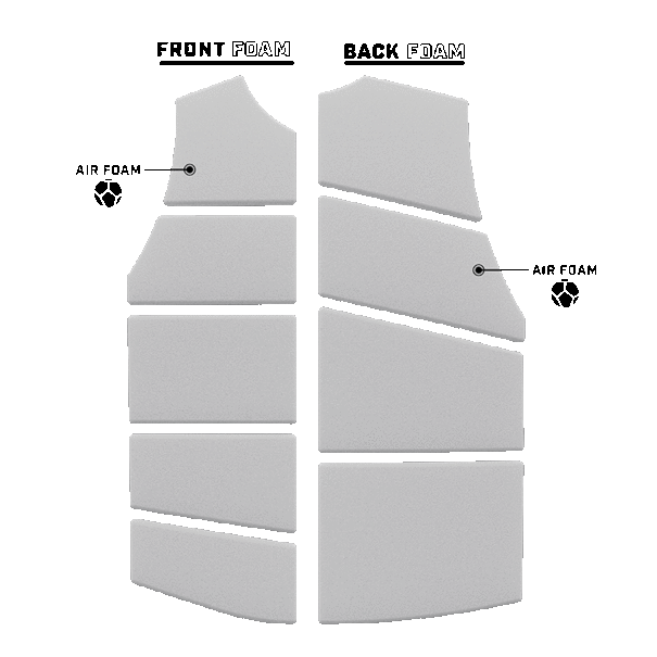 Ronix-Volcom Impact Vest-Black/Death Stones