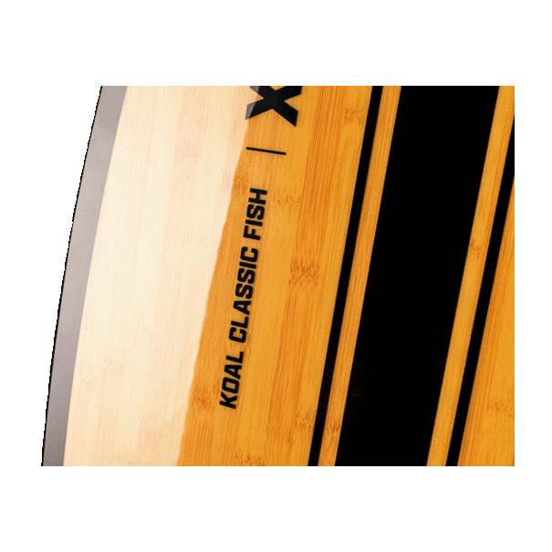 Ronix-Koal Classic Fish-Glossy Black/Bamboo-5'