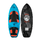 Ronix-Marsh 'Mellow' Thrasher-Blue/Black/Red-4'8