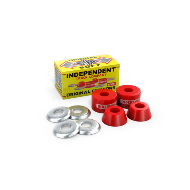 INDEPENDENT TRUCK CO. INDY BUSHINGS STG4 ORIGINAL SOFT RED