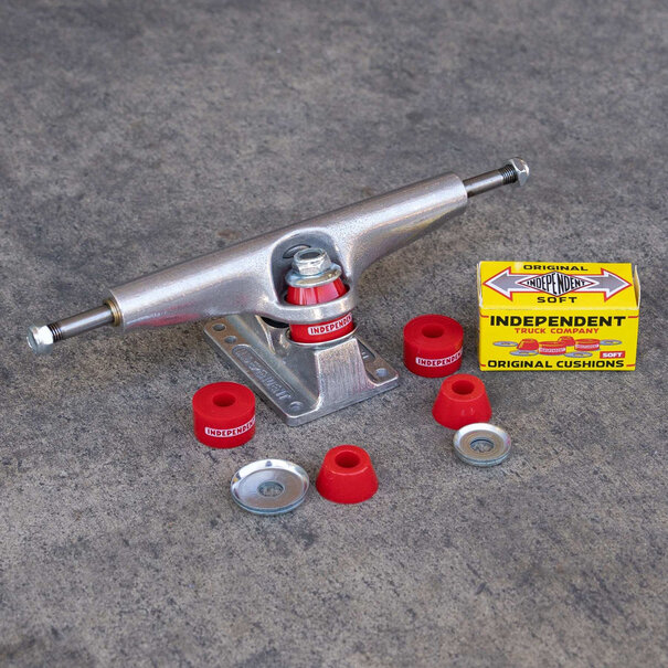 INDEPENDENT TRUCK CO. INDY BUSHINGS STG4 ORIGINAL SOFT RED