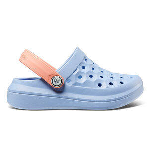 Kids Varsity Clog-Solid Frozen Fjord/Peach