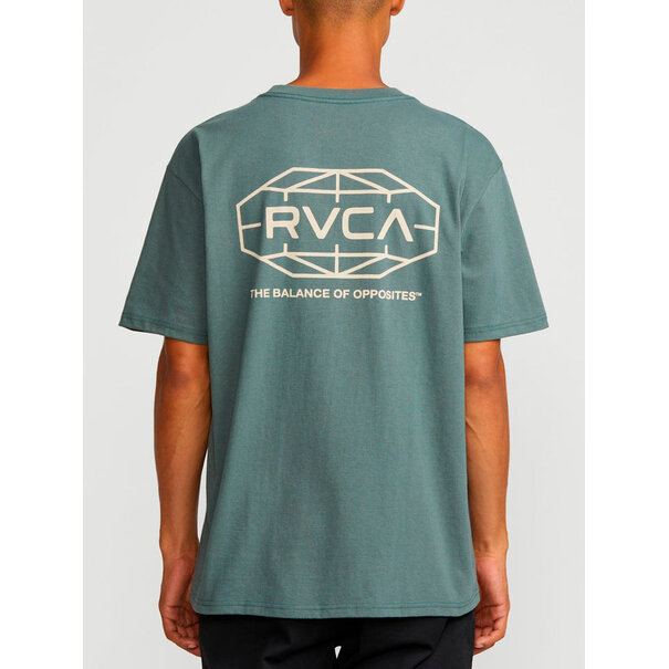 RVCA GLOBAL HEX SS-Balsam Green