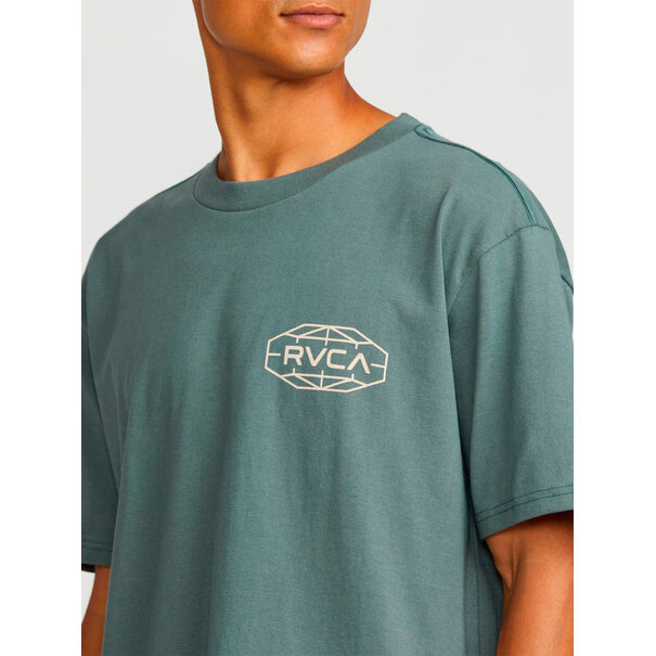 RVCA GLOBAL HEX SS-Balsam Green