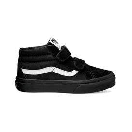 Sk8-Mid Reissue V-Canvas and Suede- Black/Black