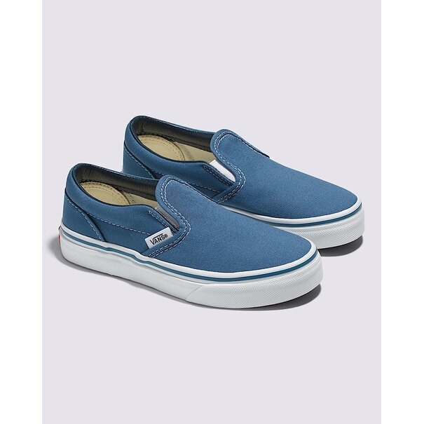 Vans Footwear Kids Classic Slip-On-Navy/True White