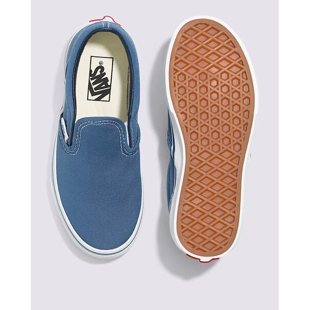 Vans Footwear Kids Classic Slip-On-Navy/True White