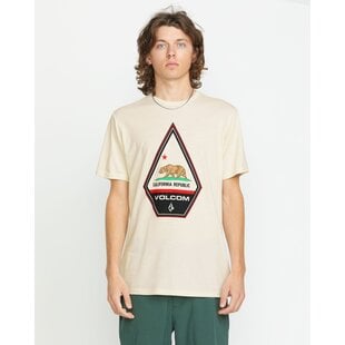 Californeye-Eh Short Sleeve Tee Off White Heather