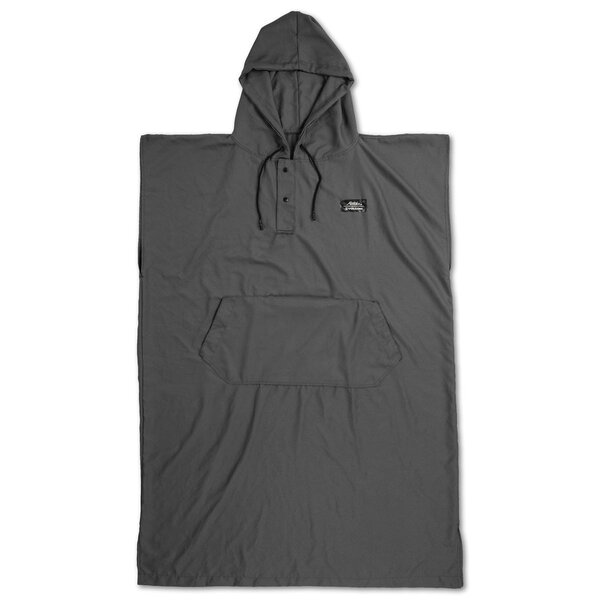 Volcom Packable Towel Poncho Grey