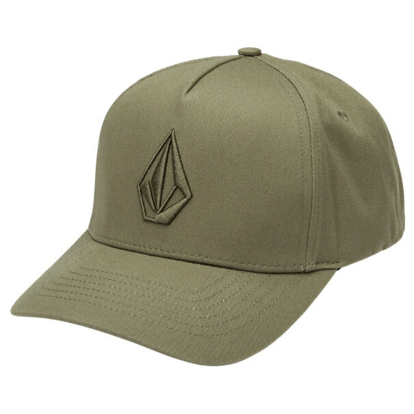 Volcom Embossed Stone Adj Hat Light Olive