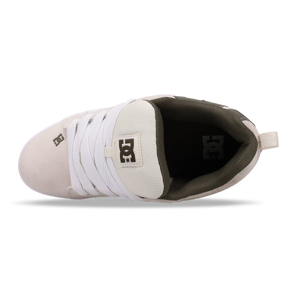 DC Shoes Court Graffik Se Off Wht/Olive (Mens) Off White/Olive