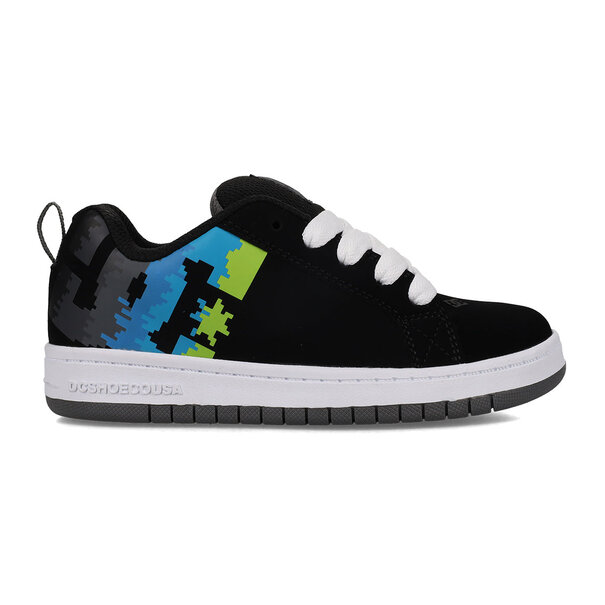 DC Shoes Court Graffik Black/Multi (Youth) Black W/Multi Color