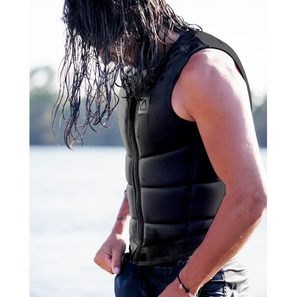 Follow Wake Corp Vest Black  Mens