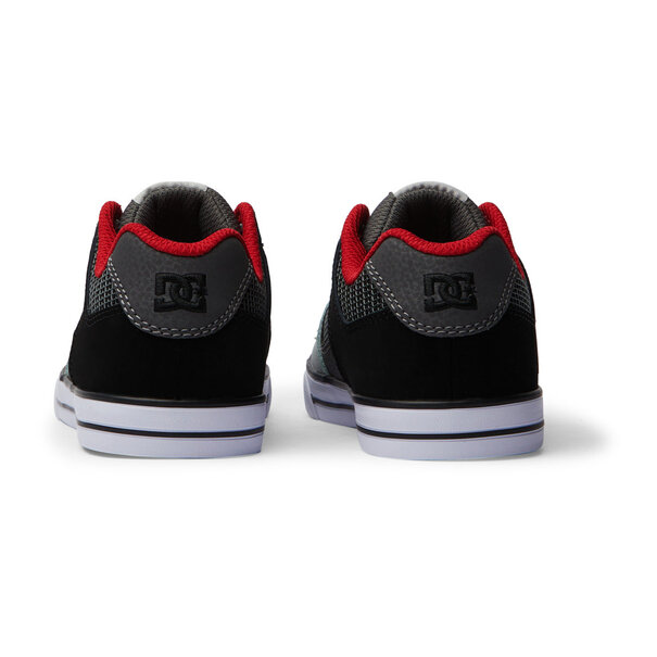 DC Shoes Youth Pure Elastic-Black/Grey/Red