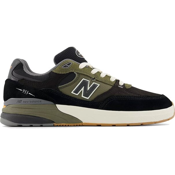 NEW BALANCE Numeric Andrew Reynolds 933 Black with Dark Olivine