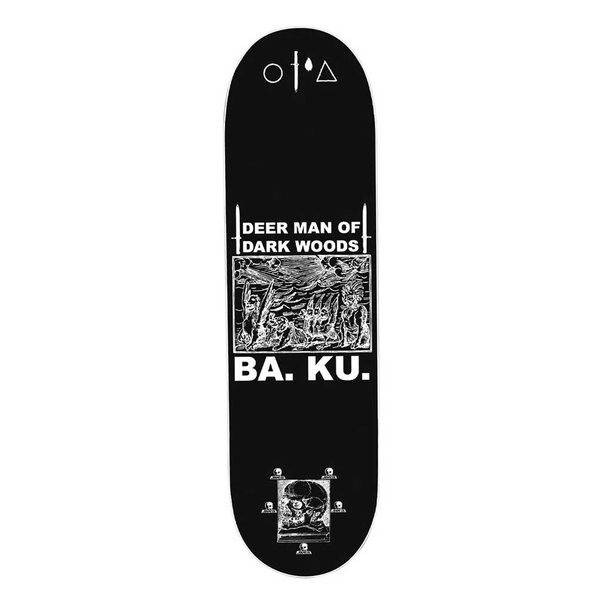 SKULL SKATES Skull Deck BA.KU DEER MAN 8.75X32
