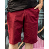 Chino Shorts-Maroon