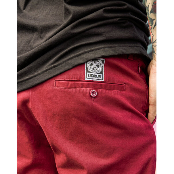 Dixxon Chino Shorts-Maroon