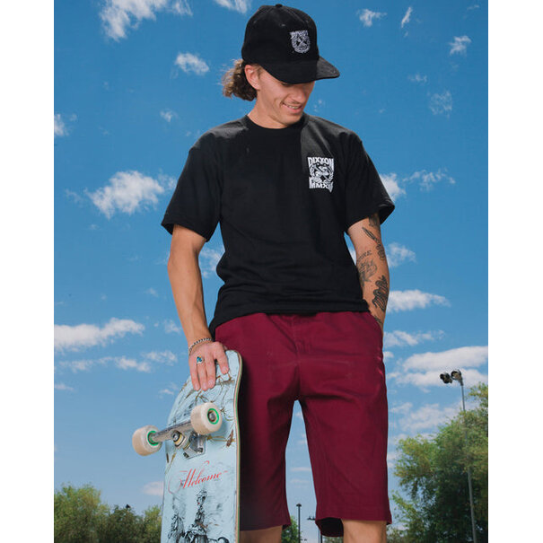 Dixxon Chino Shorts-Maroon