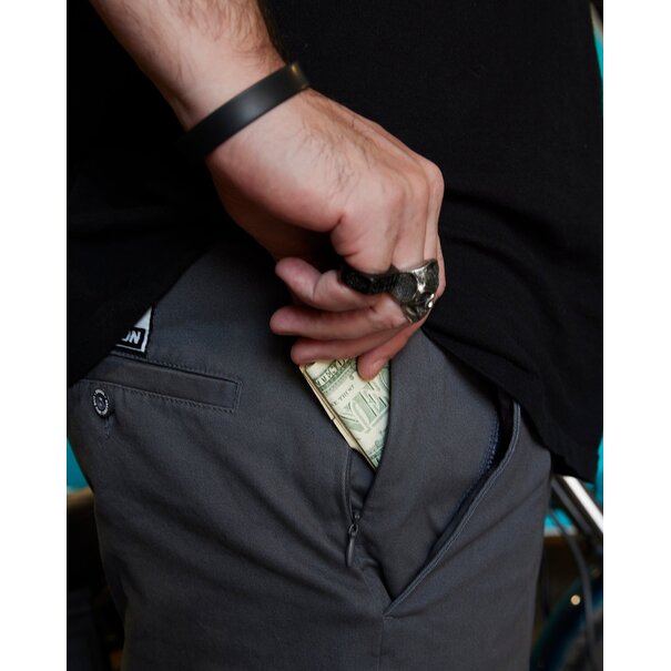 Dixxon Chino Shorts-Charcoal Gray