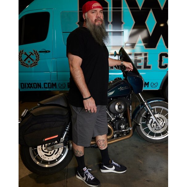 Dixxon Chino Shorts-Charcoal Gray