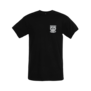 Dixxon Sturgis Grey Sketchy Crest SS Tee-Black