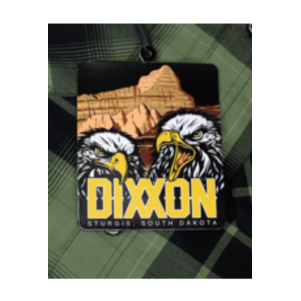 Dixxon Dixxon Crazy Horse Flannel-Green/Black