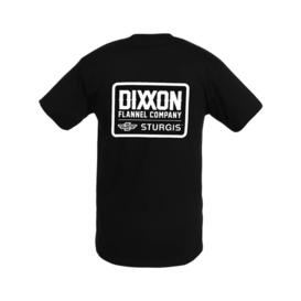 Dixxon Sturgis Badge SS Tee-Black
