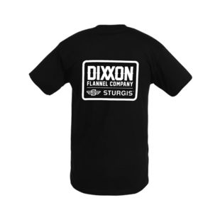 Dixxon Sturgis Badge SS Tee-Black