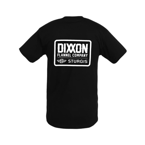 Dixxon Dixxon Sturgis Badge SS Tee-Black