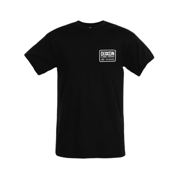 Dixxon Dixxon Sturgis Badge SS Tee-Black