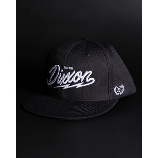Dixxon White Lightning Snapback-Black