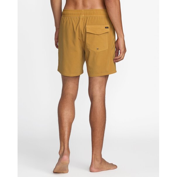 RVCA VA Pigment Elastic Short 16-Old Gold