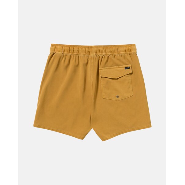 RVCA VA Pigment Elastic Short 16-Old Gold